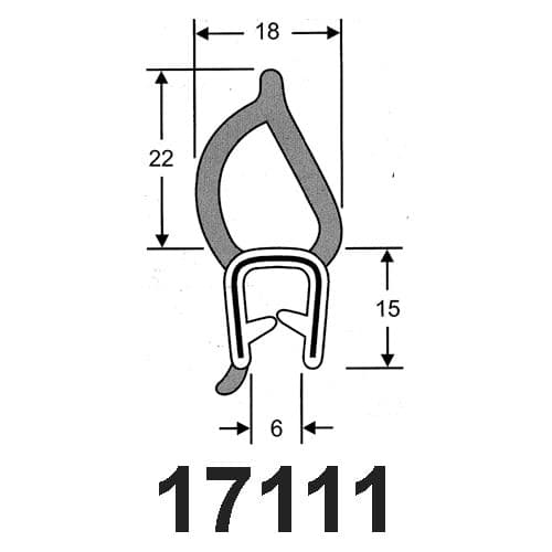 Pinchweld Top Bulb - Century Foam & Rubber