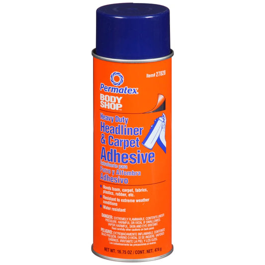 PERMATEX® HEADLINER ADHESIVE 474 grams - Century Foam & Rubber