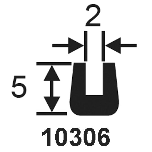 U Channel - Century Foam & Rubber