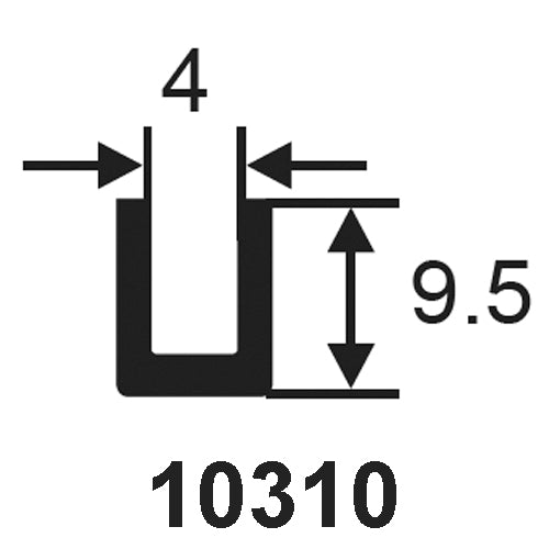 U Channel - Century Foam & Rubber