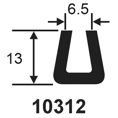 U Channel - Century Foam & Rubber