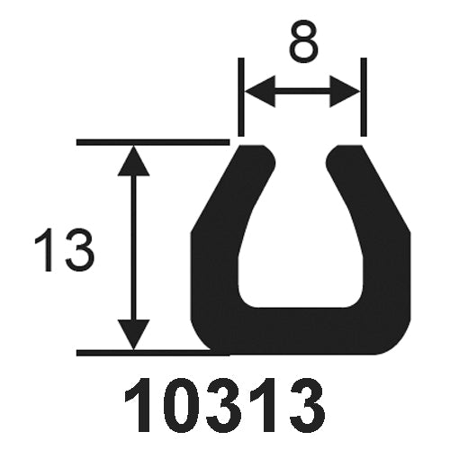 U Channel - Century Foam & Rubber