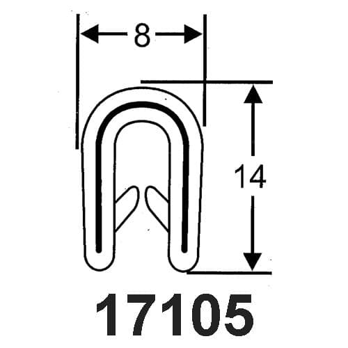 Pinchweld Edge Protectors - Century Foam & Rubber