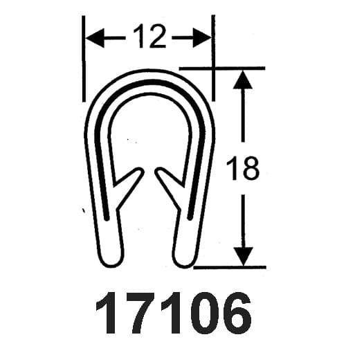 Pinchweld Edge Protectors - Century Foam & Rubber