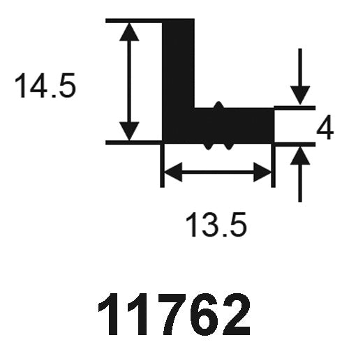 L Section Extrusion - Century Foam & Rubber